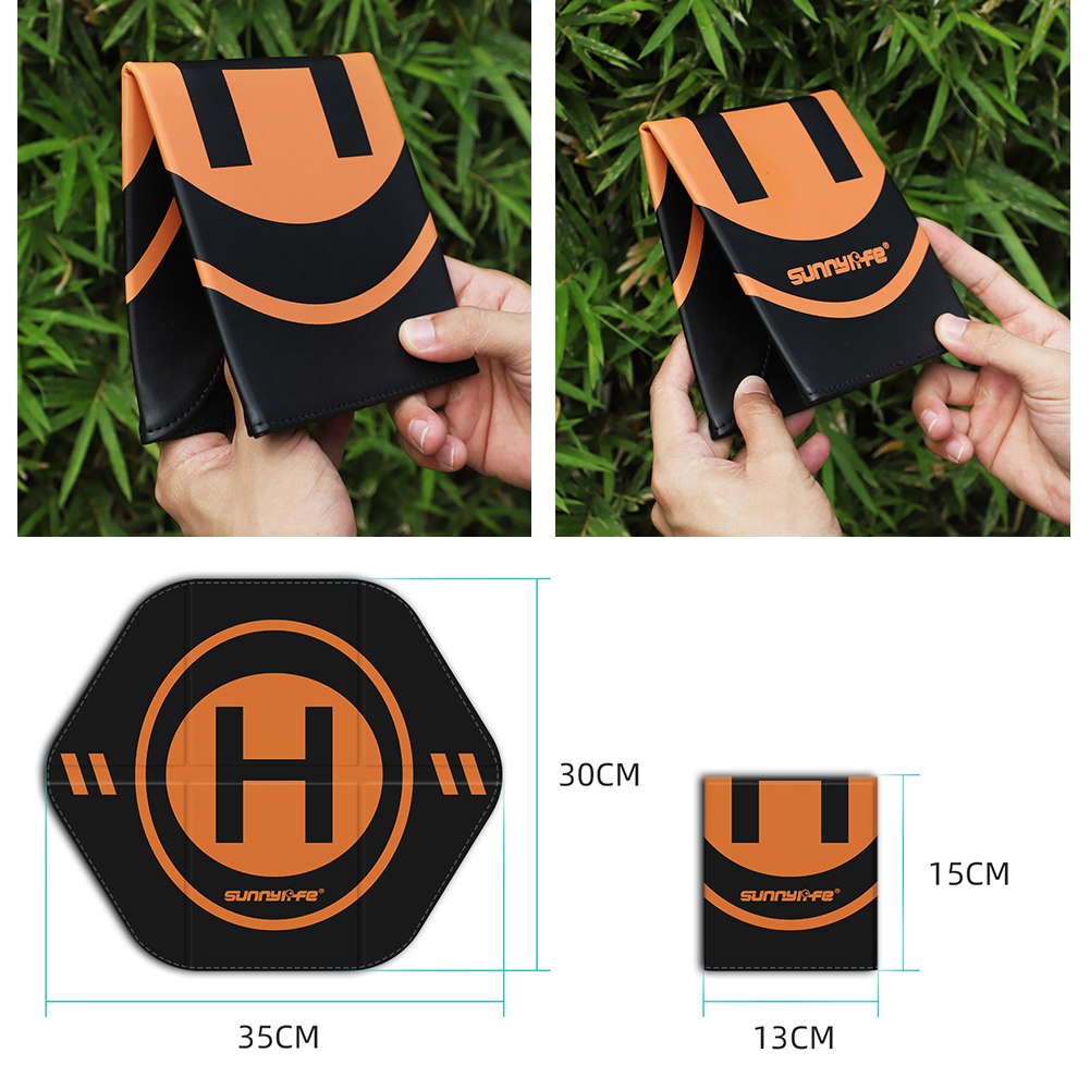Drone Landing Pad - 35cm Drone Landing Pad Universal Foldable