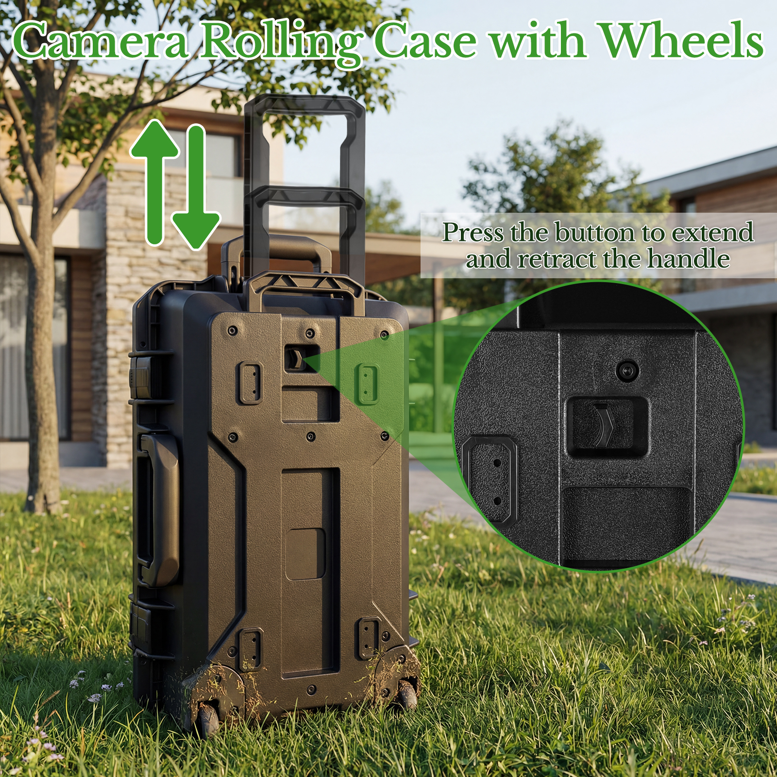 Professional Large Hard Rollin - огляд і ціна Drone Carrying Case
