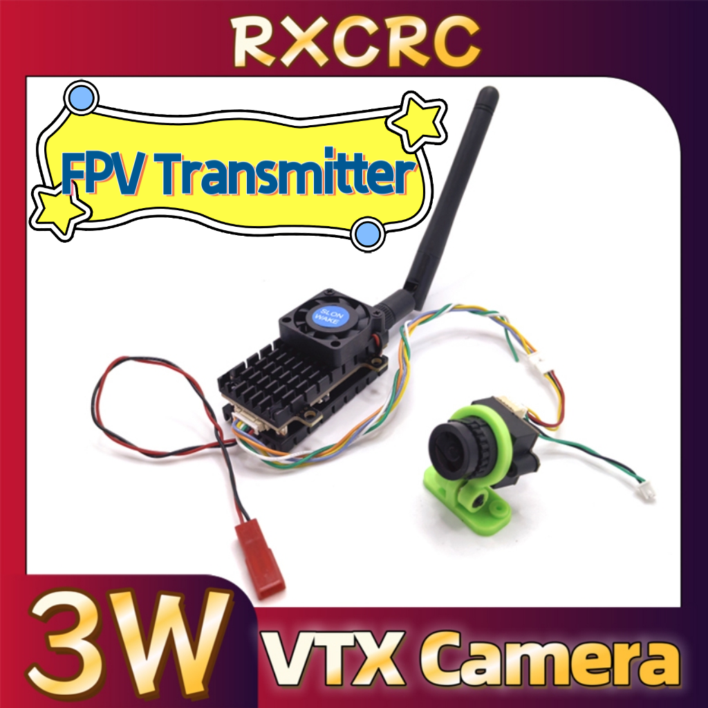 RXCRC 5.8G 3W Video VTX transm - огляд і ціна Drone Controller Screen