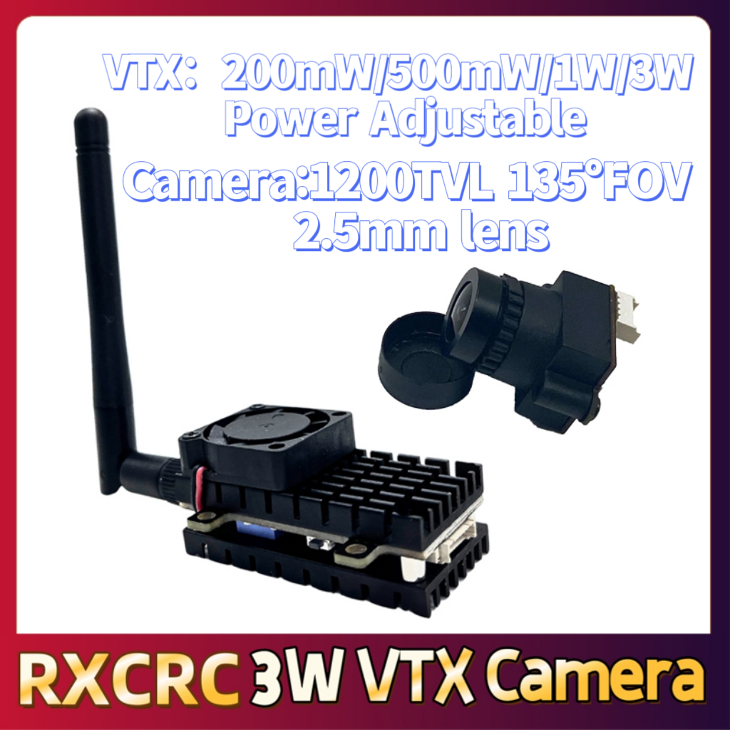 RXCRC 5.8G 3W Video VTX transm - огляд і ціна Drone Controller Screen