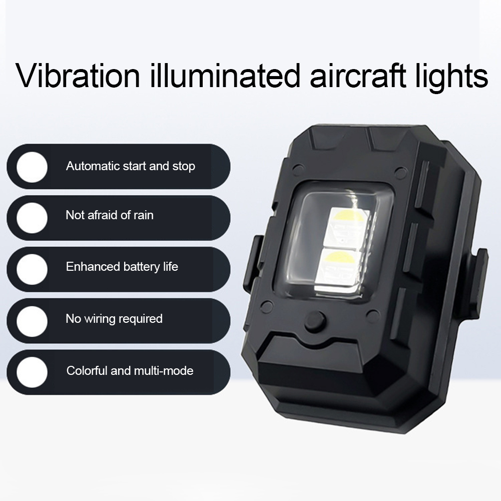 7 Color Motorcycle LED Mini Si - огляд і ціна Drone Strobe Light