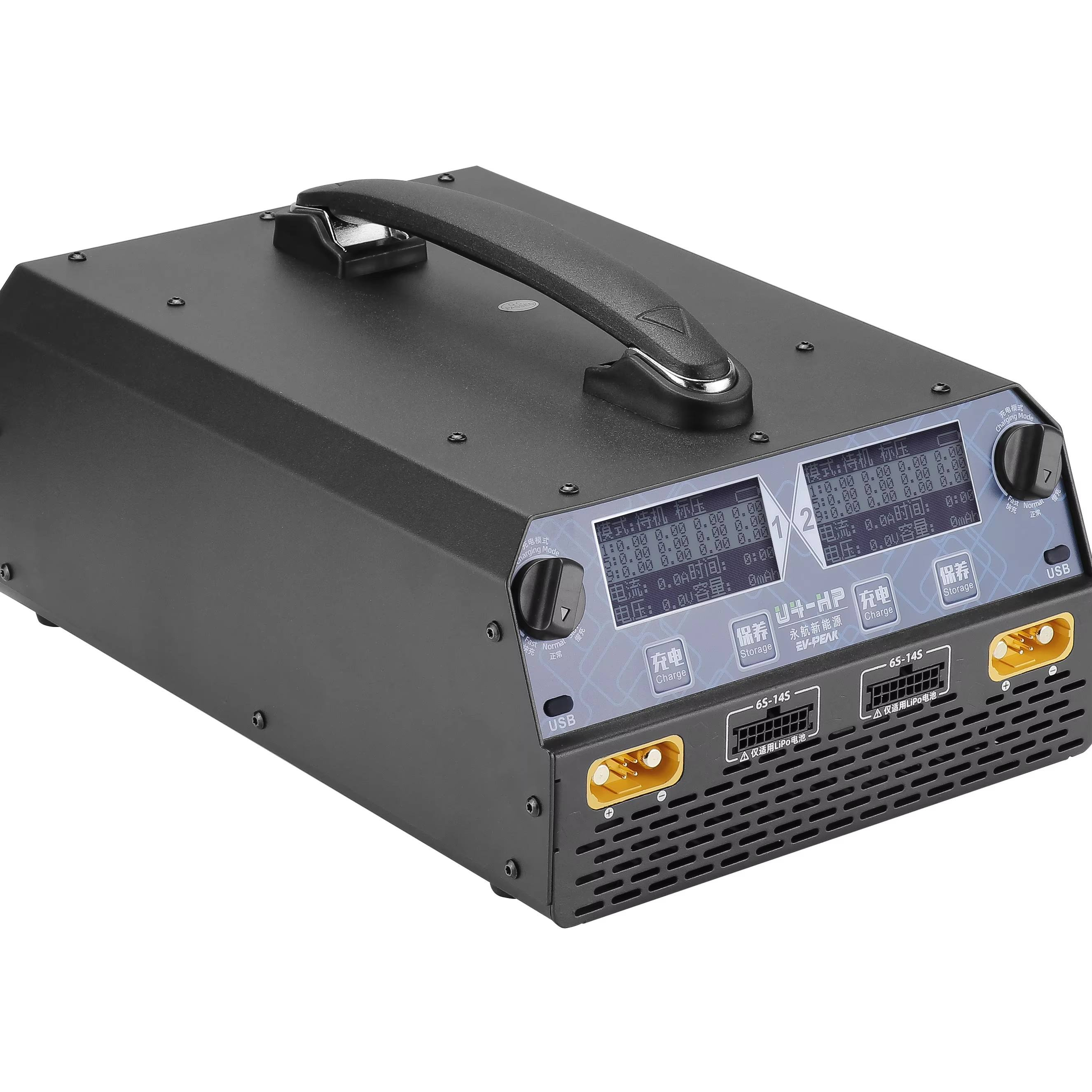 EV-PEAK U4-HP Dual Channel 250 - огляд і ціна Drone Battery Charger