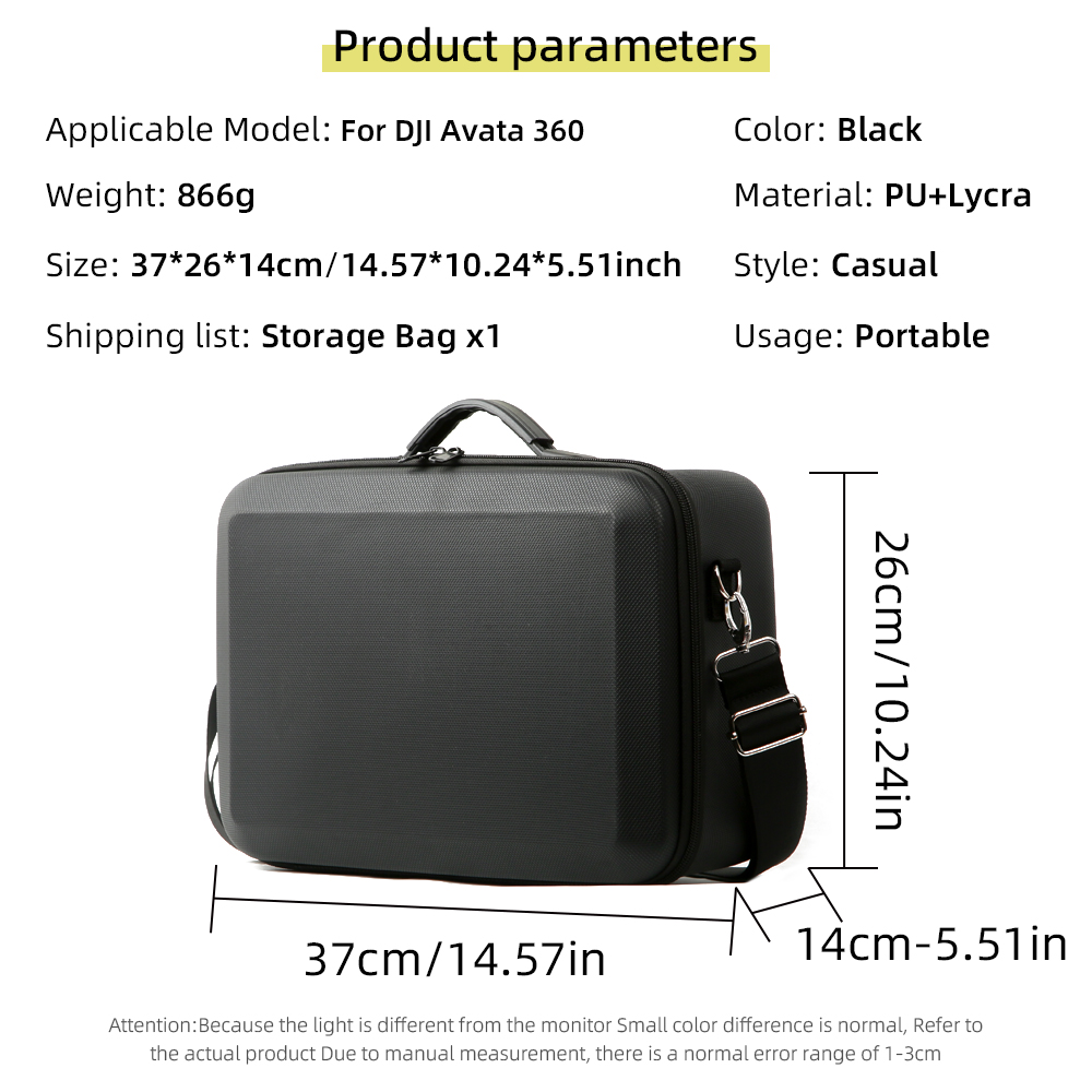 For DJI Avata 360 Storage Bag  - огляд і ціна Drone Carrying Case