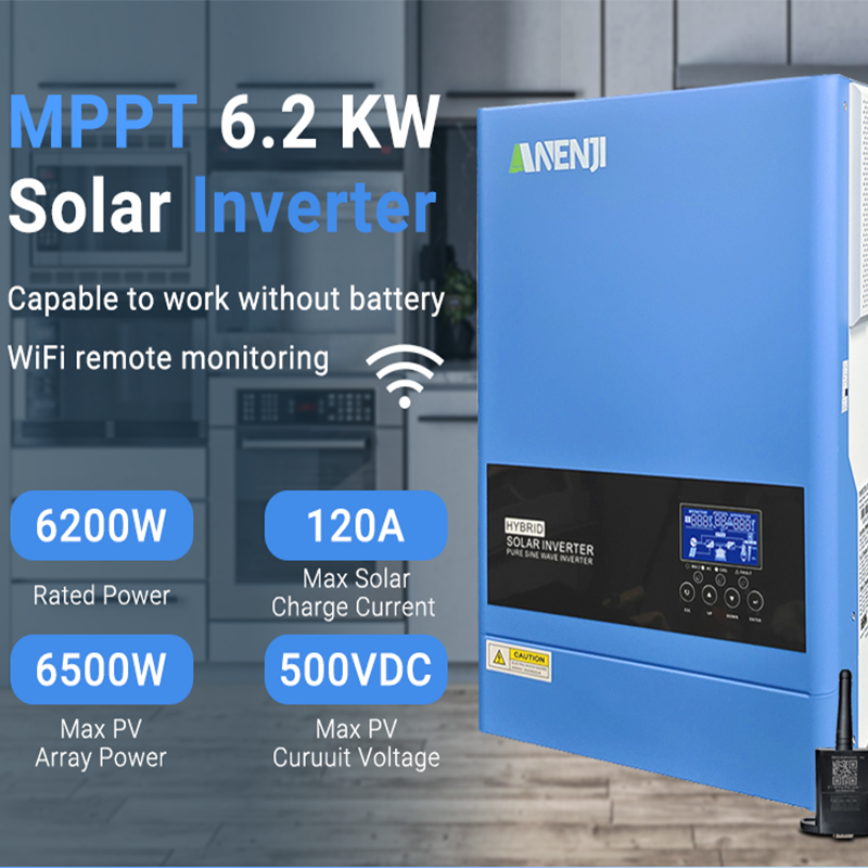 4KW 6.2KW Hybrid Solar Inverte - огляд і ціна Drone Solar Charger