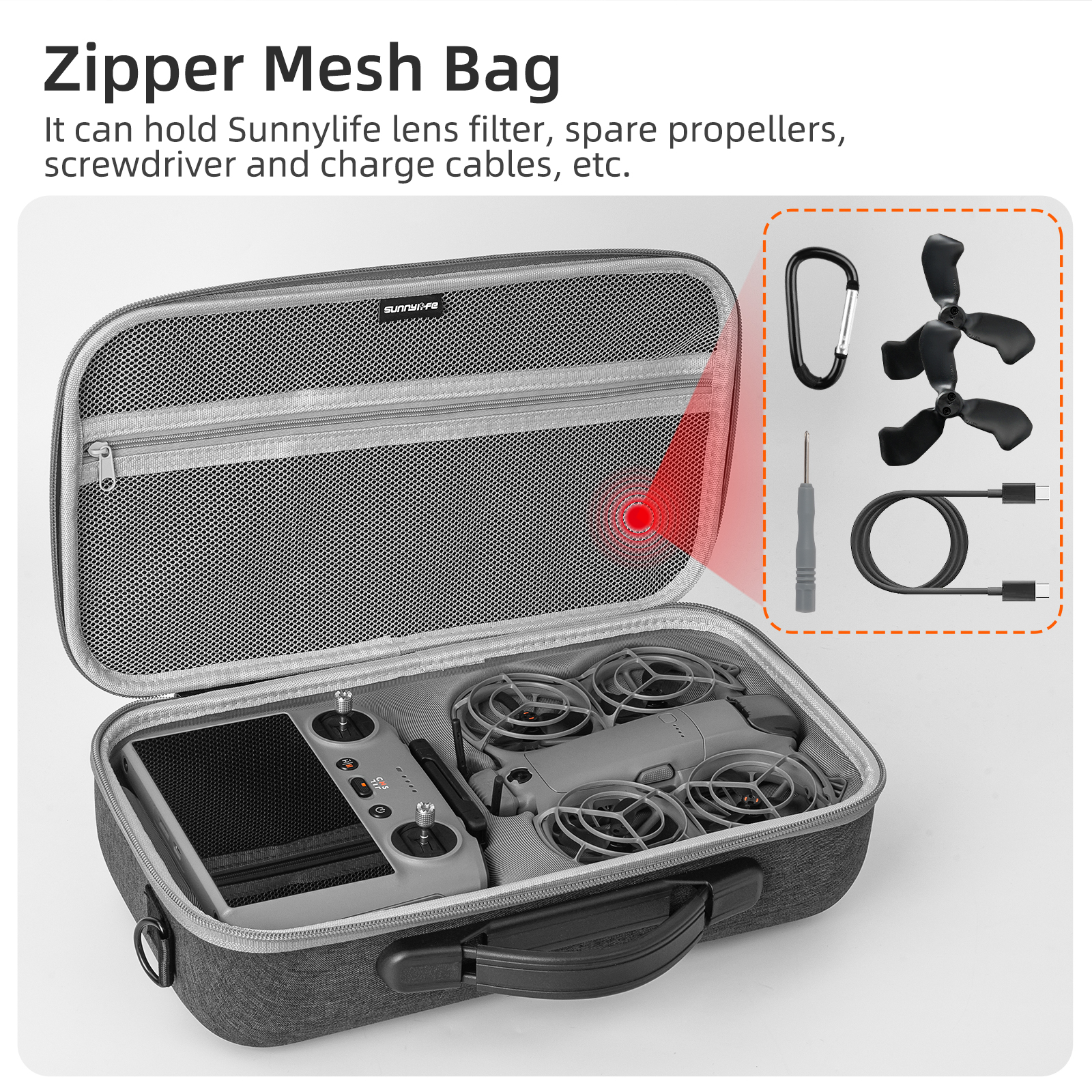 Portable Carrying Case For DJI - огляд і ціна Drone Carrying Case