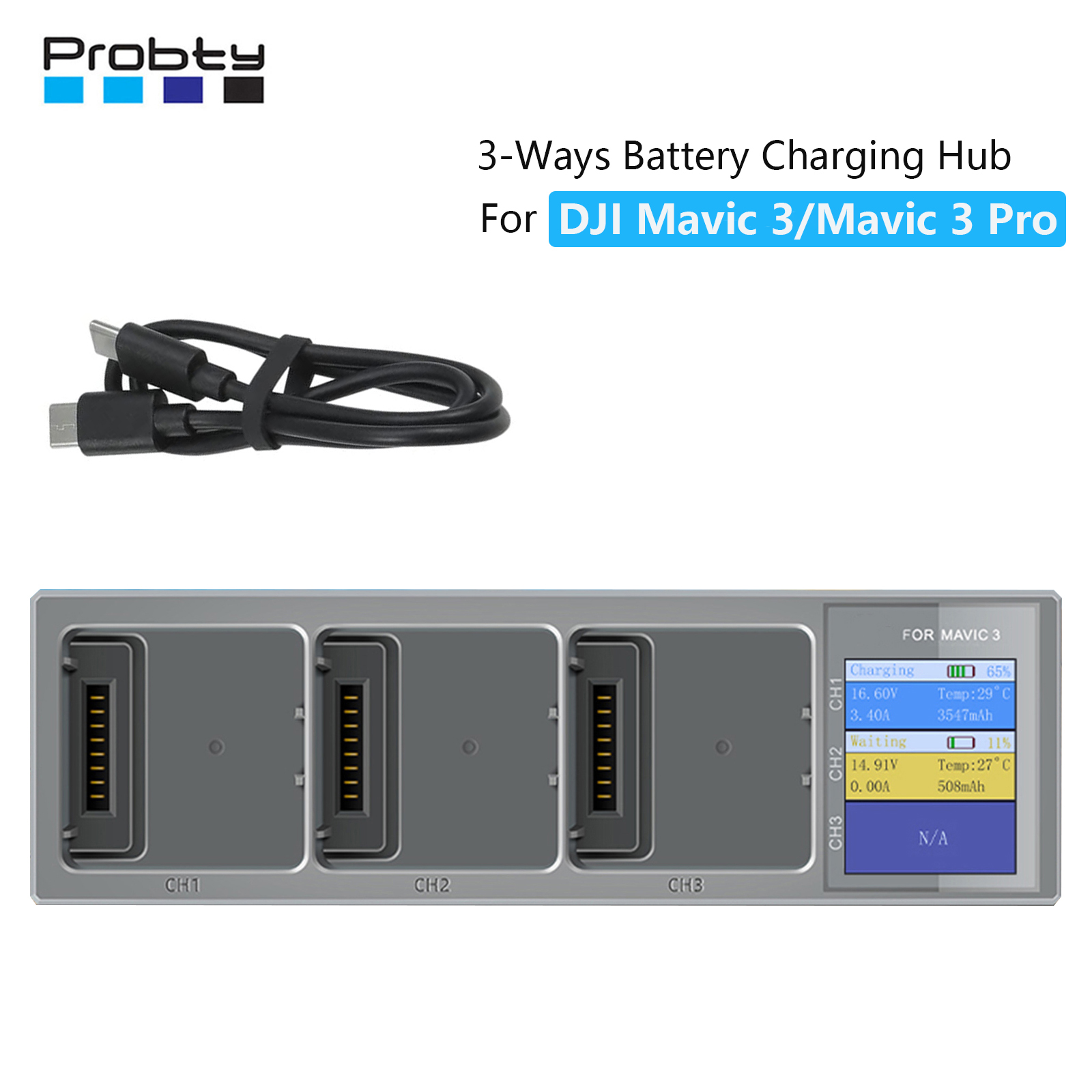 New 3 In 1 Charging Hub for DJ - огляд і ціна Drone Charging Hub
