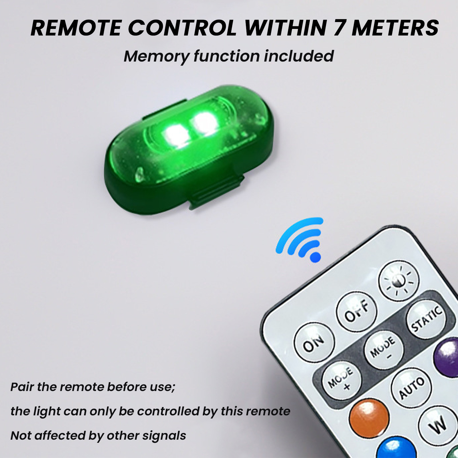 2/4/6PCS Wireless LED Strobe L - огляд і ціна Drone Strobe Light