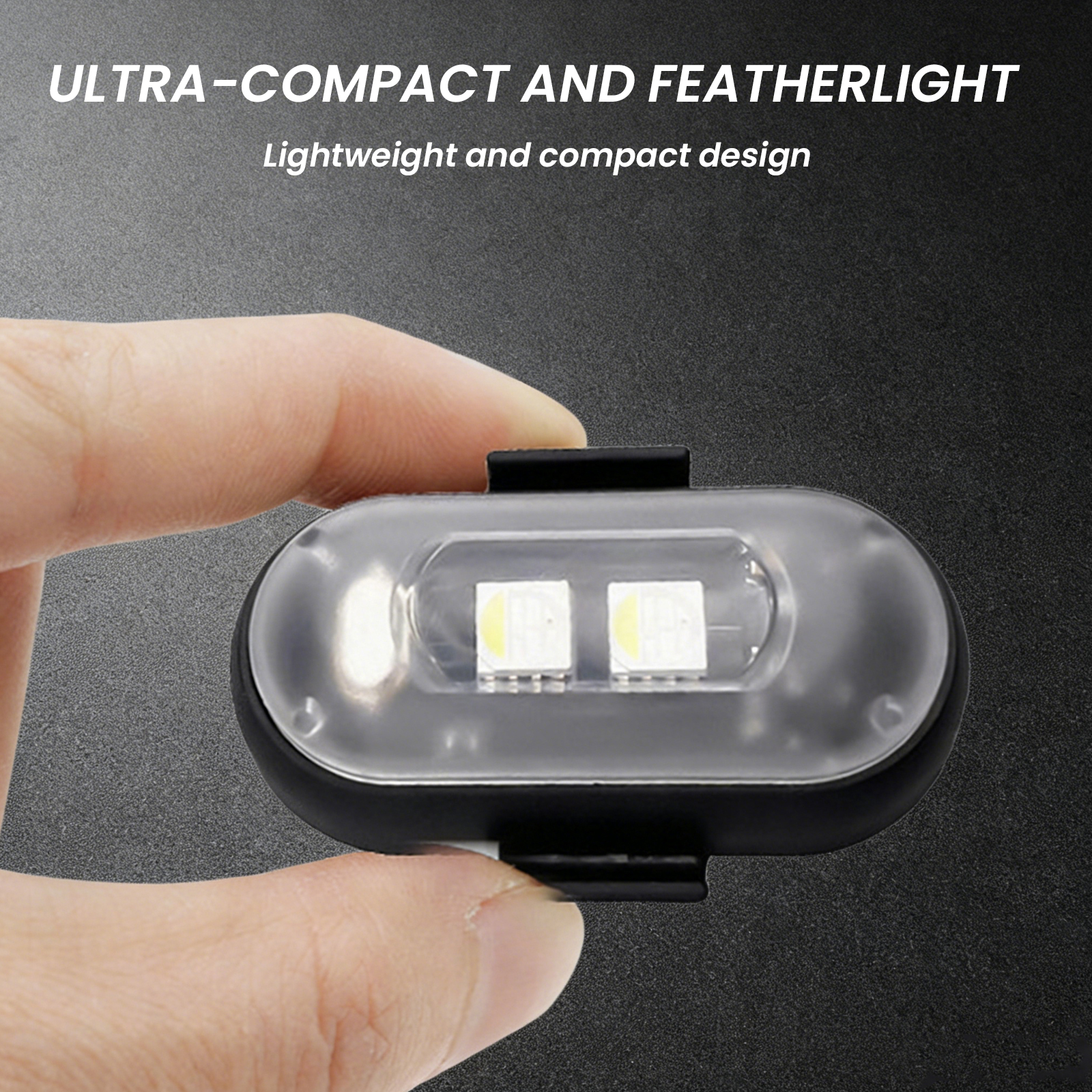 2/4/6PCS Wireless LED Strobe L - огляд і ціна Drone Strobe Light