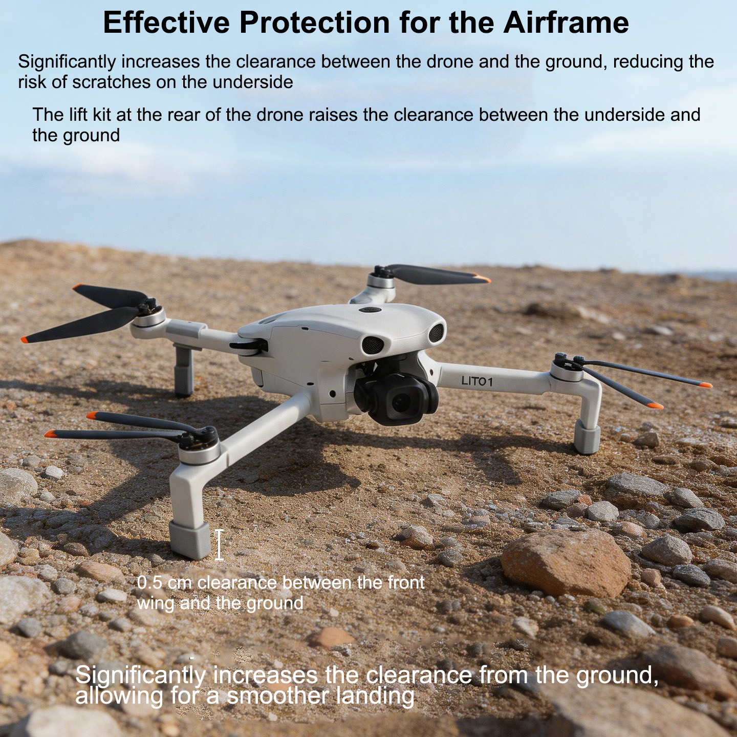 Landing Gear Extender for DJI  - огляд і ціна Drone Landing Pad