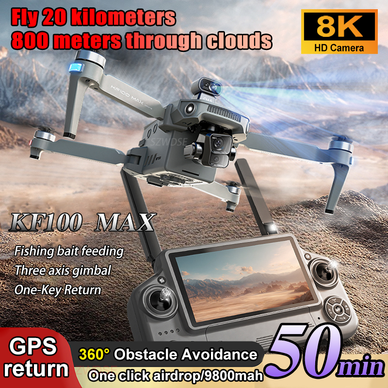 SJRC KF100 MAX 8K UHD Photo HD - огляд і ціна Drone Power Bank