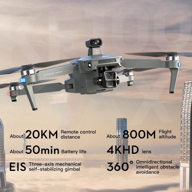 SJRC KF100 MAX 8K UHD Photo HD - огляд і ціна Drone Power Bank