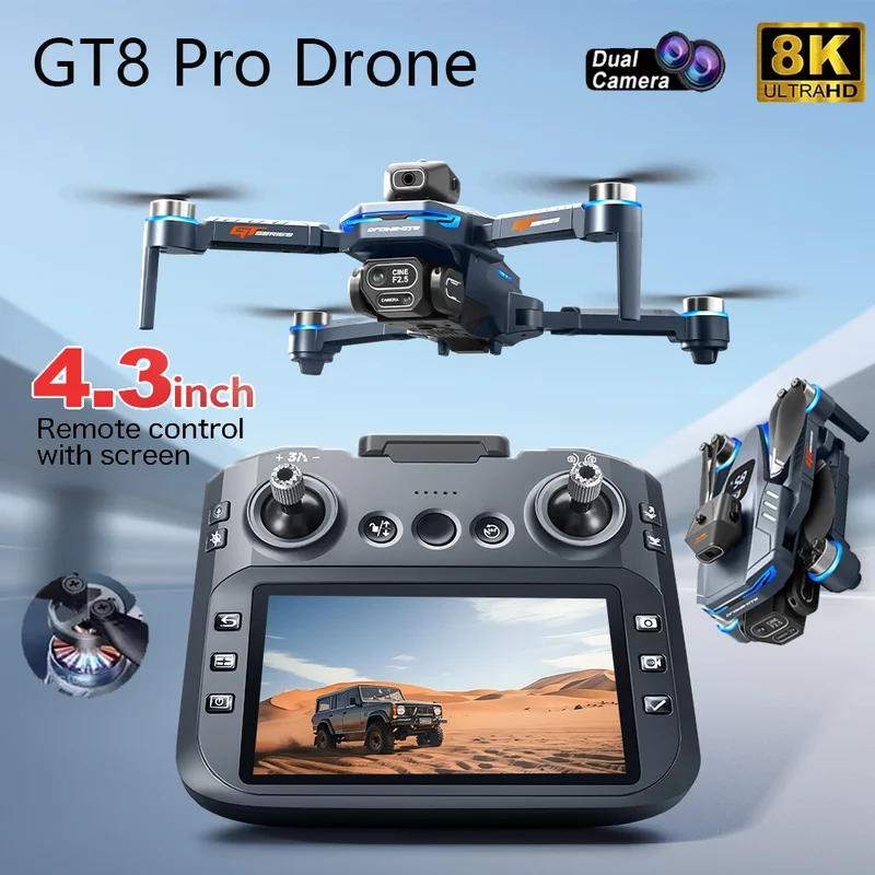 2026 New GT8 Drone GPS 8K Prof - огляд і ціна Drone Power Bank