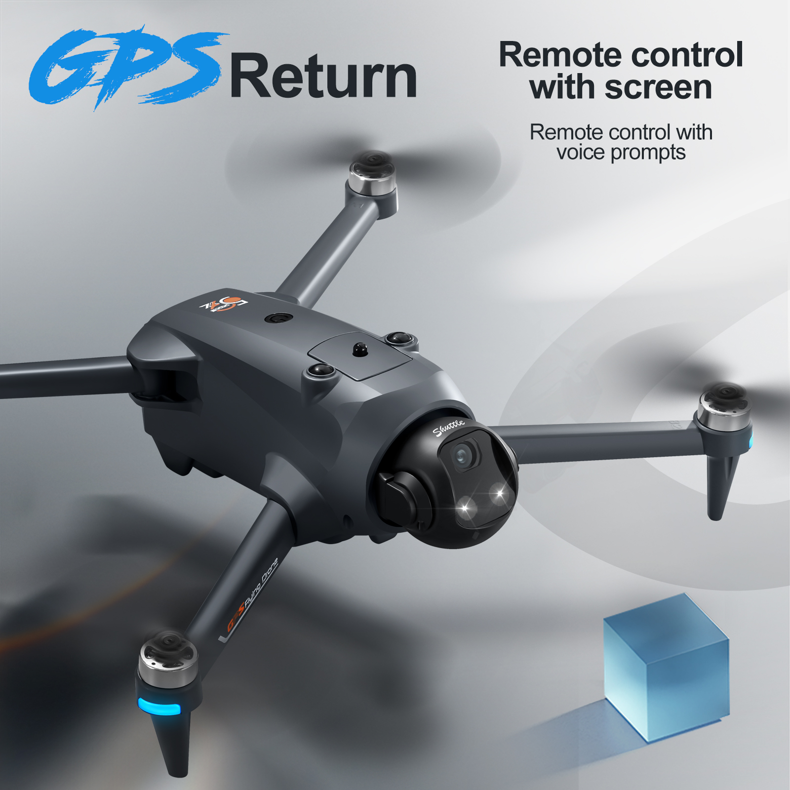 YL059 FPV GPS Quadcopter Drone - огляд і ціна Drone Beacon Light