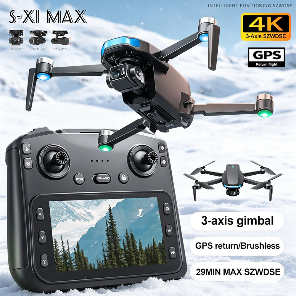 New S-X1 MAX Drone GPS 8K Prof - огляд і ціна Drone Power Bank