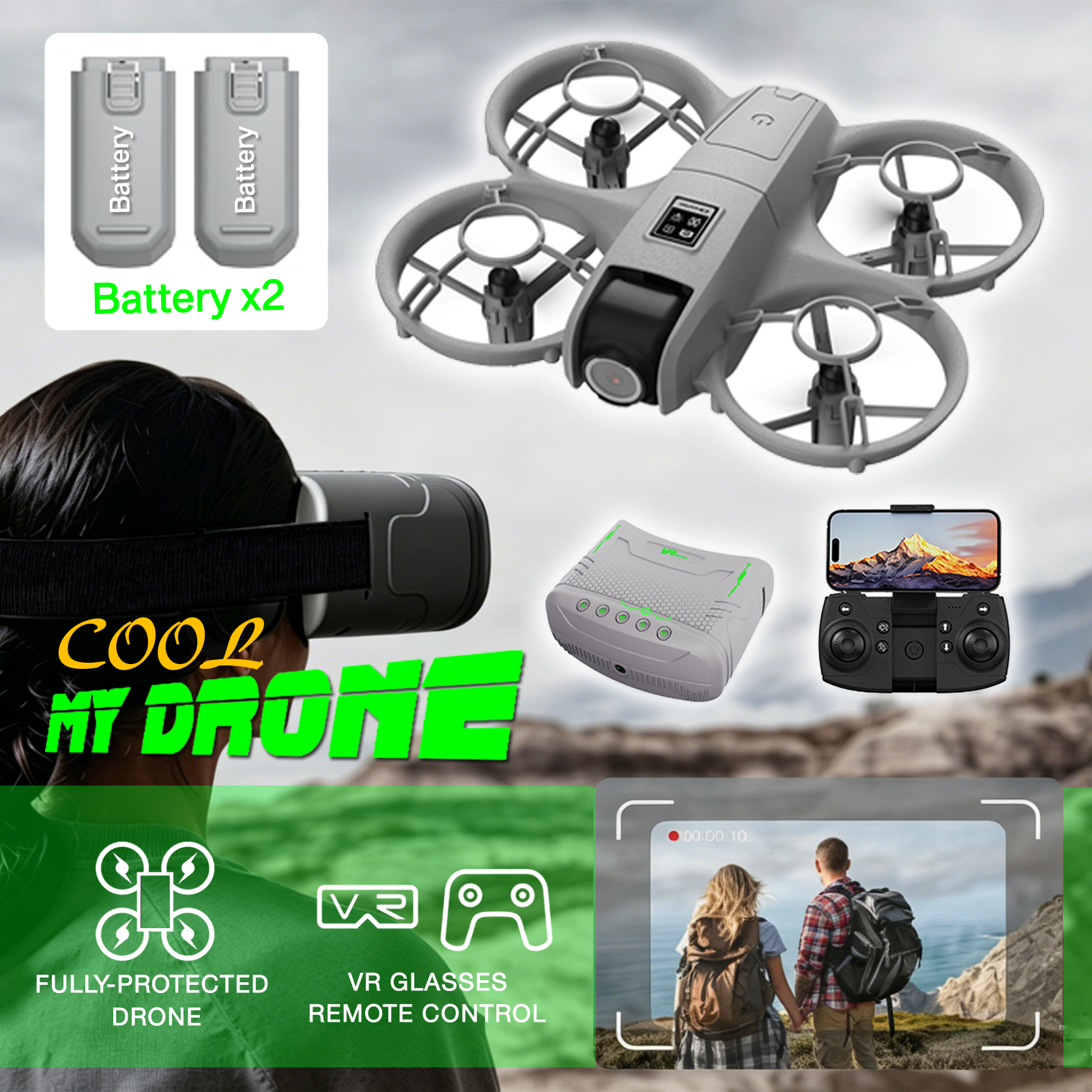 Mini Drone That Is Easy For Be - огляд і ціна Drone Power Bank